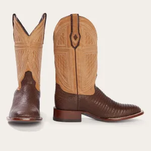 Beaumont Brown Teju Cowboy Boot -STETSON
