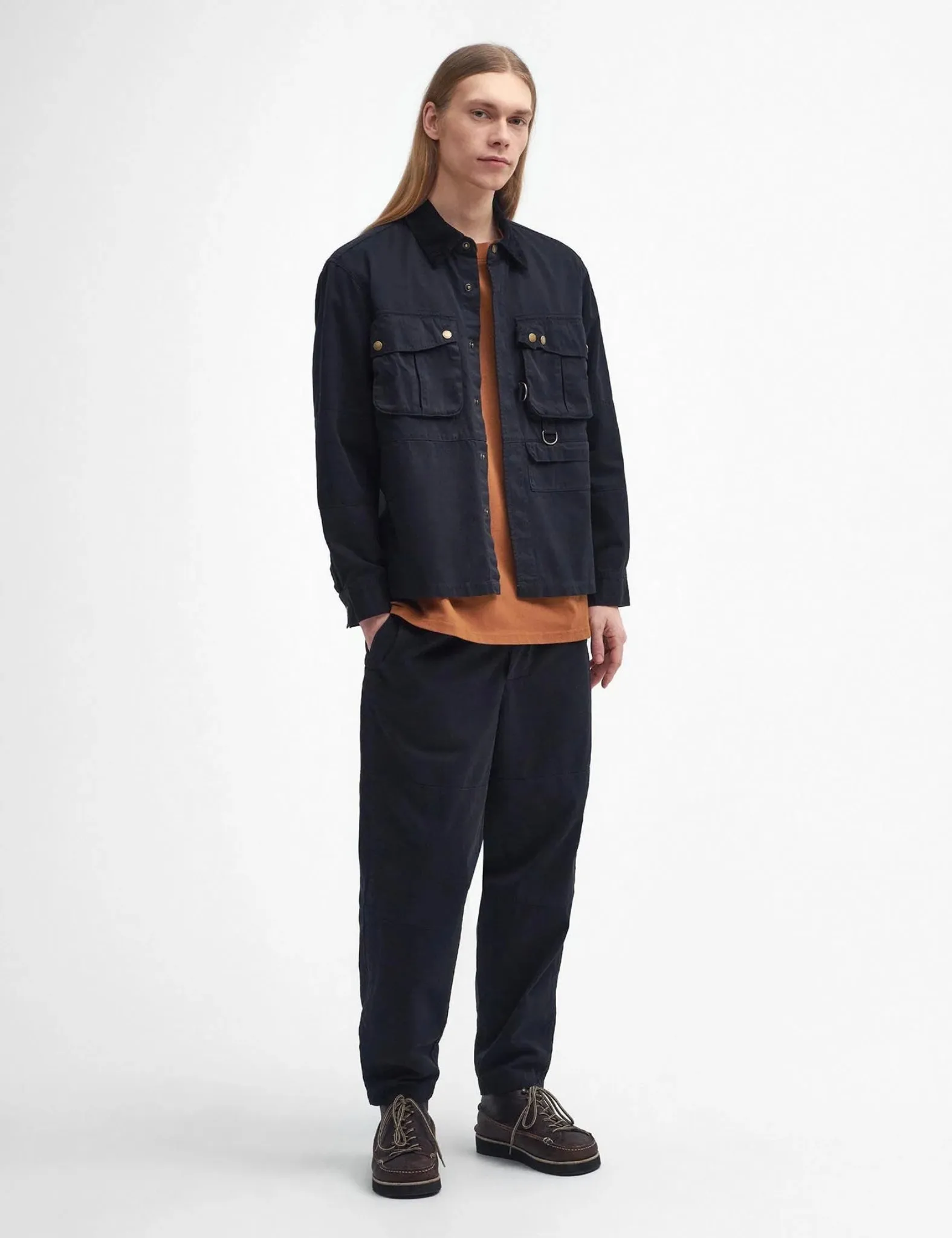 Bestseller Barbour Heritage Oakmoor Shirt Jacket - Black  Limited Stock!