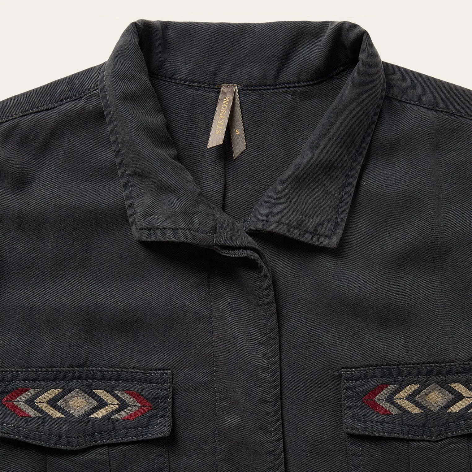 Black Aztec Jacket -STETSON