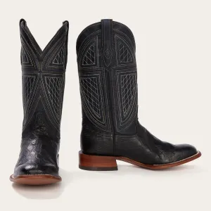 Black Falls Alligator Cowboy Boot -STETSON