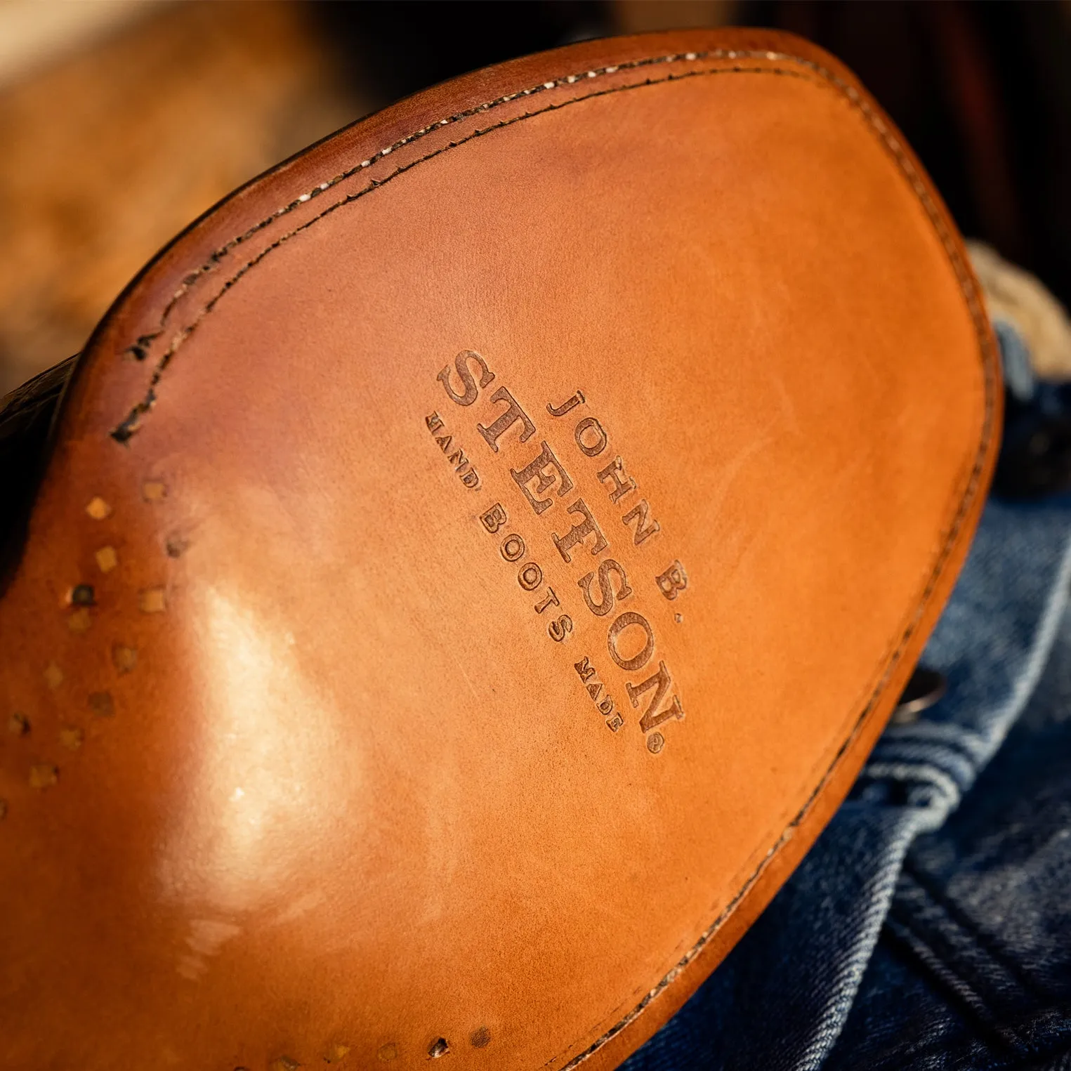 Black Falls Alligator Cowboy Boot -STETSON