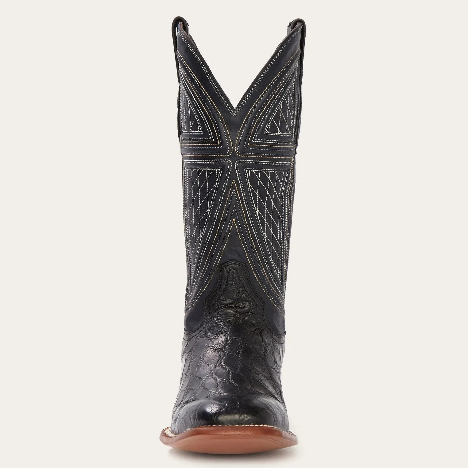Black Falls Alligator Cowboy Boot -STETSON