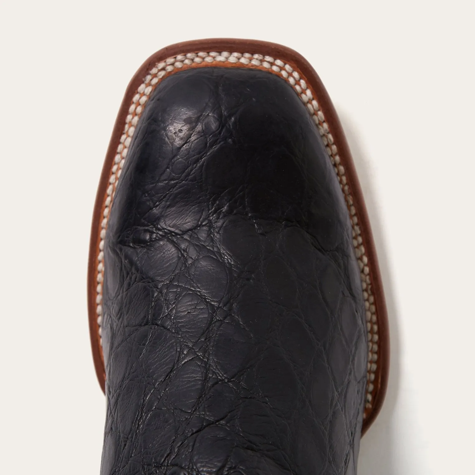 Black Falls Alligator Cowboy Boot -STETSON