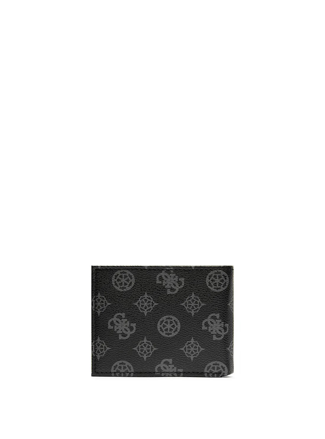 Black Logo Slimfold Wallet Guess