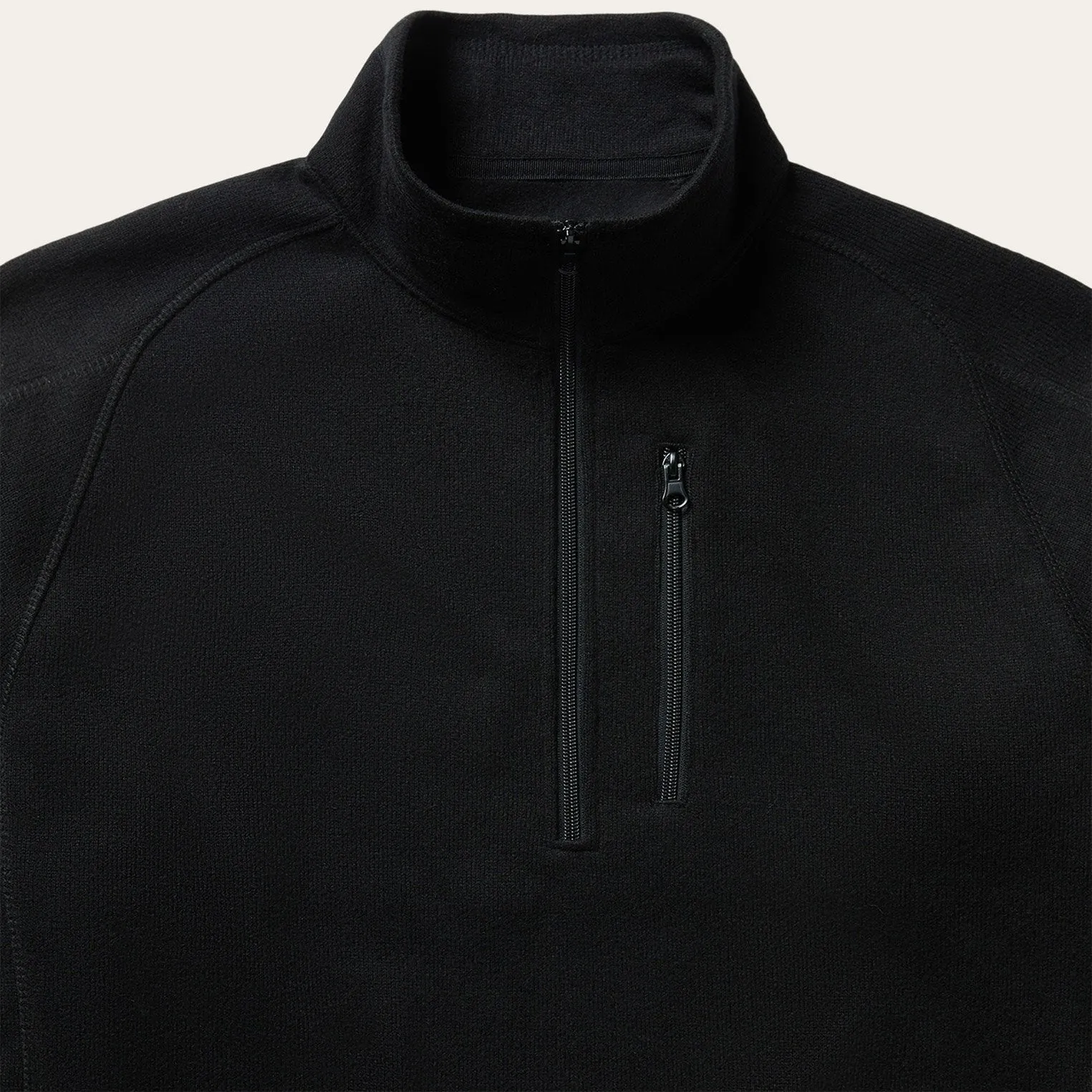 Black Pullover Knit Sweater -STETSON
