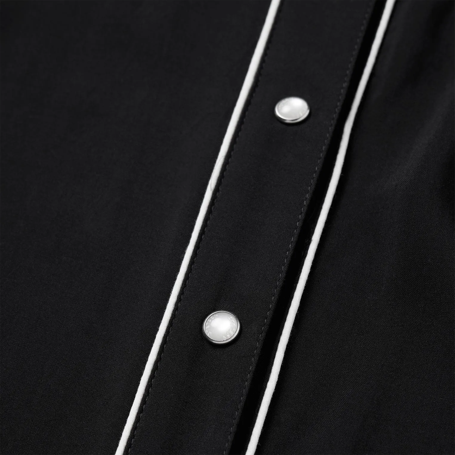Black Sleeveless Western Shirt -STETSON