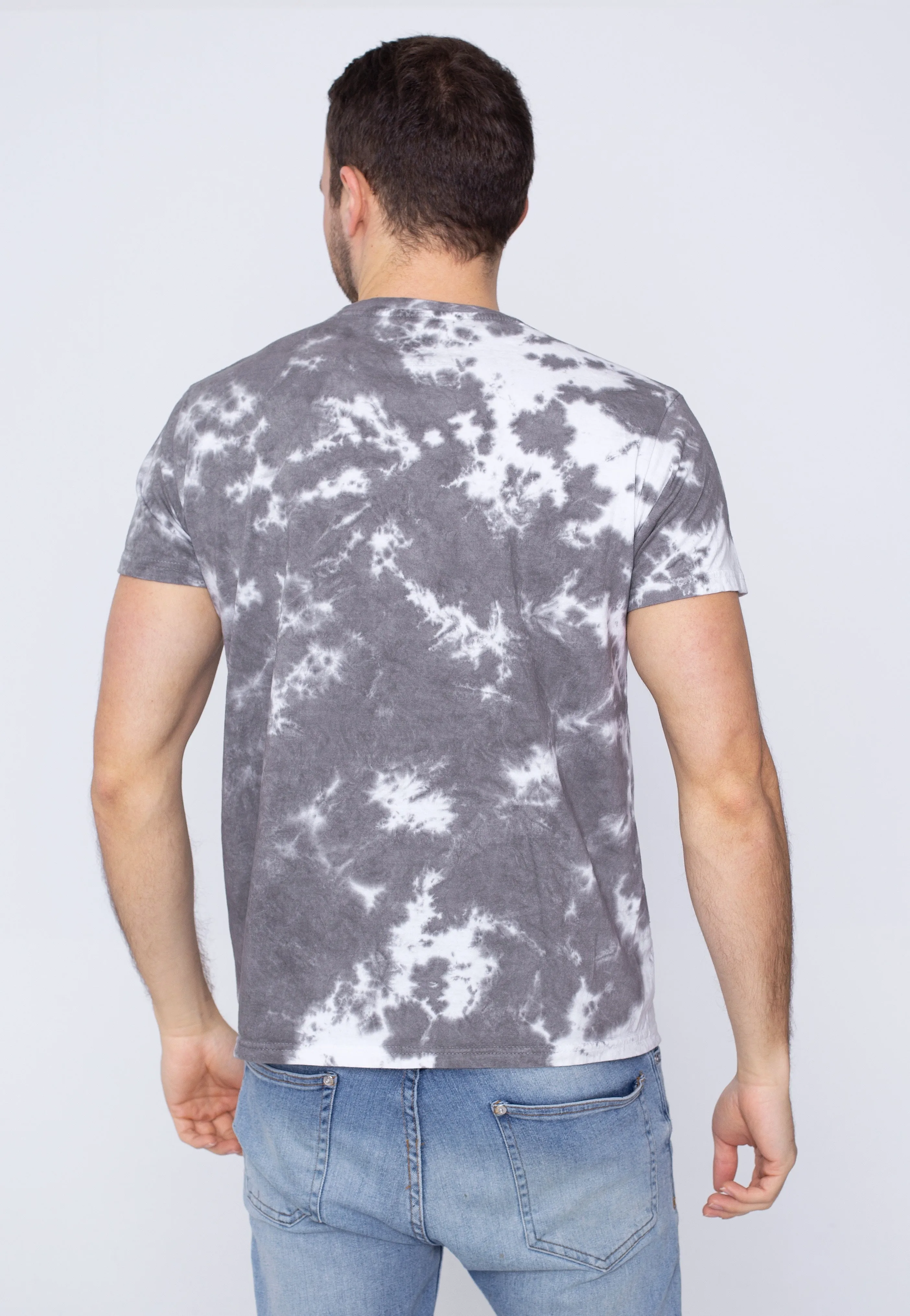 Bob Marley - Neon Sign Dip Dye On White - T-Shirt