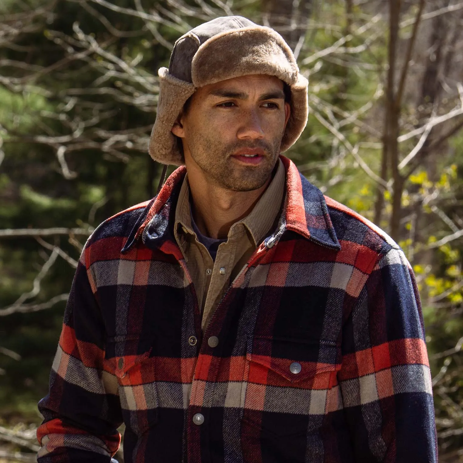 Bomber Cap Lambskin -STETSON