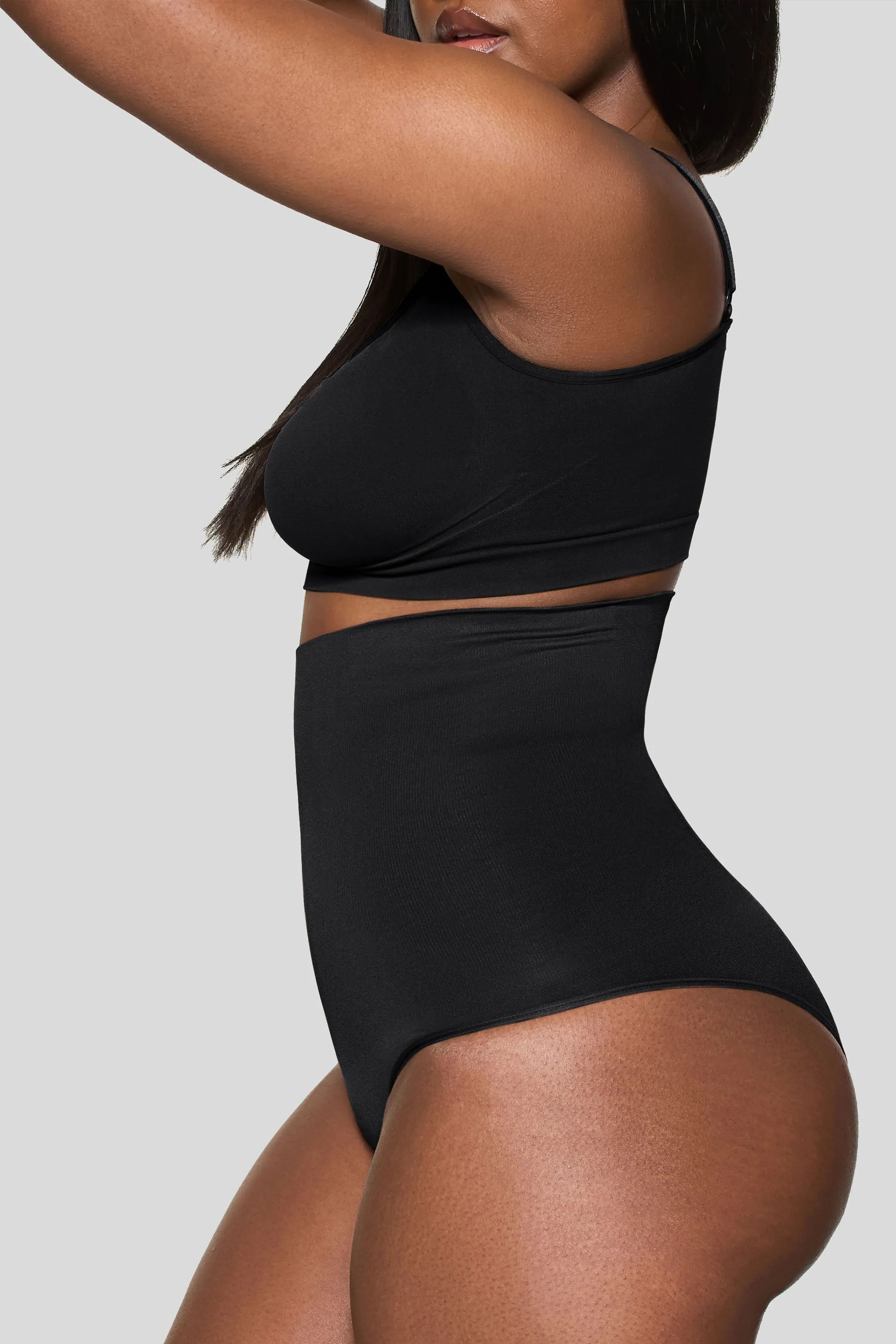 BOOMBA High-Waisted Thong Shapewear Club L London