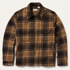 Brown Plaid Western Coat -STETSON