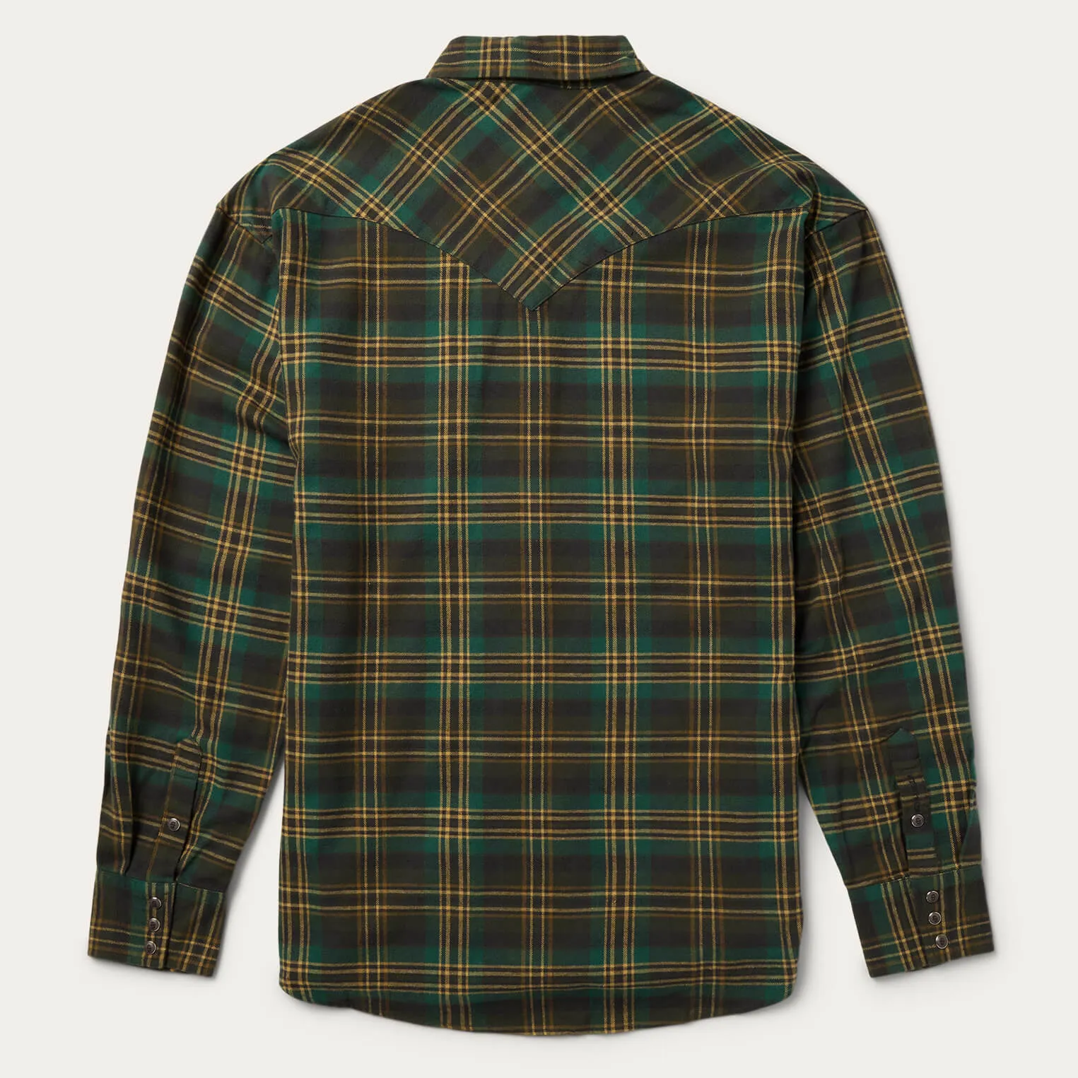 Brushed Flannel Western Shirt -STETSON