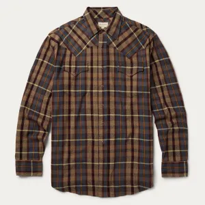 Brushed Flannel Western Shirt -STETSON