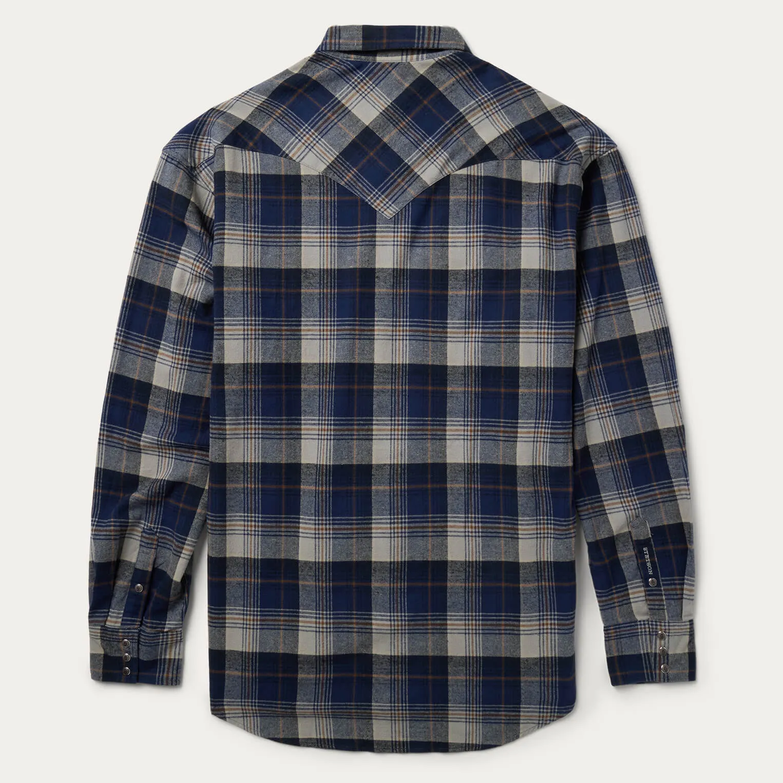 Brushed Flannel Western Shirt -STETSON