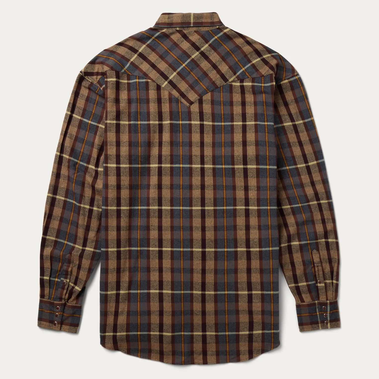 Brushed Flannel Western Shirt -STETSON