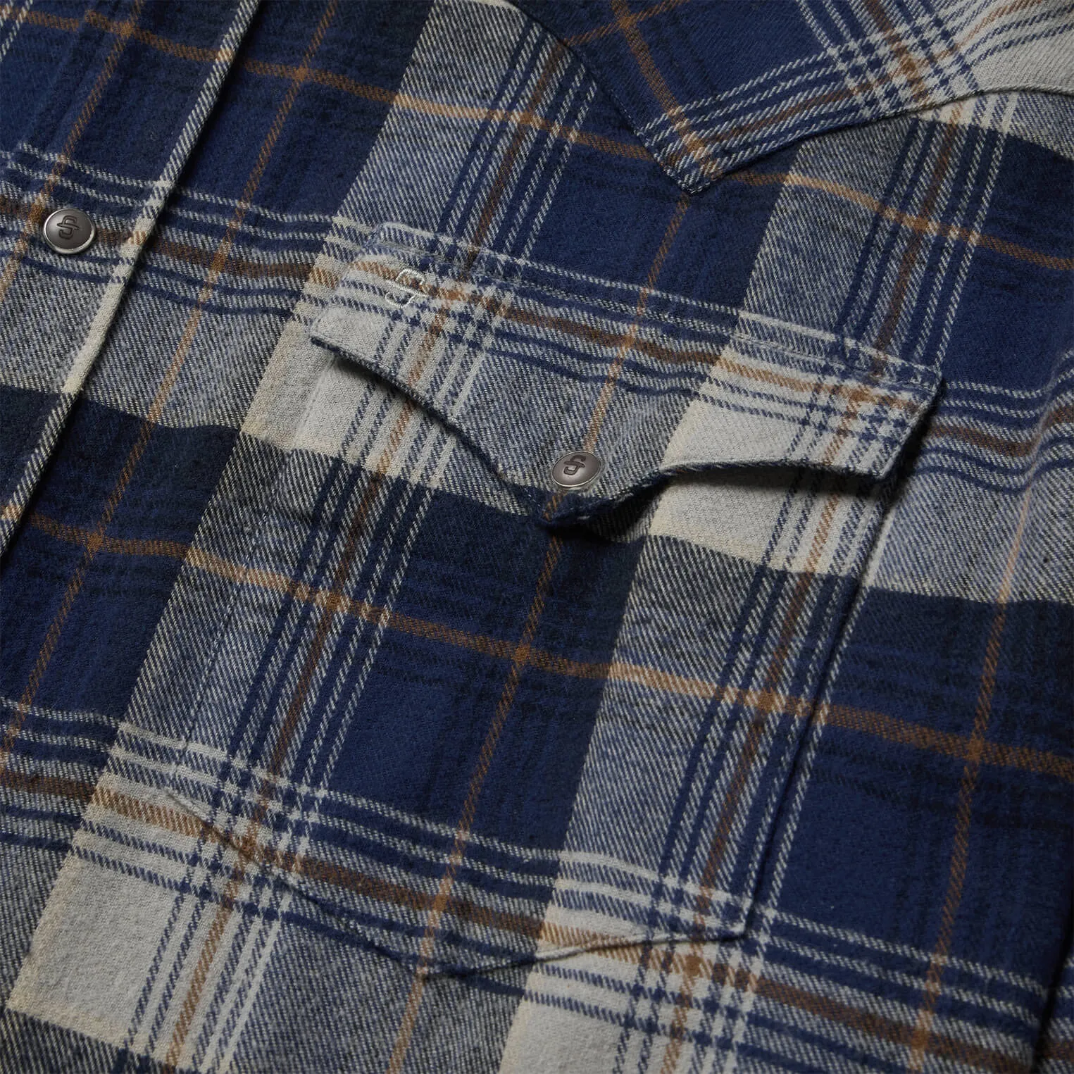 Brushed Flannel Western Shirt -STETSON