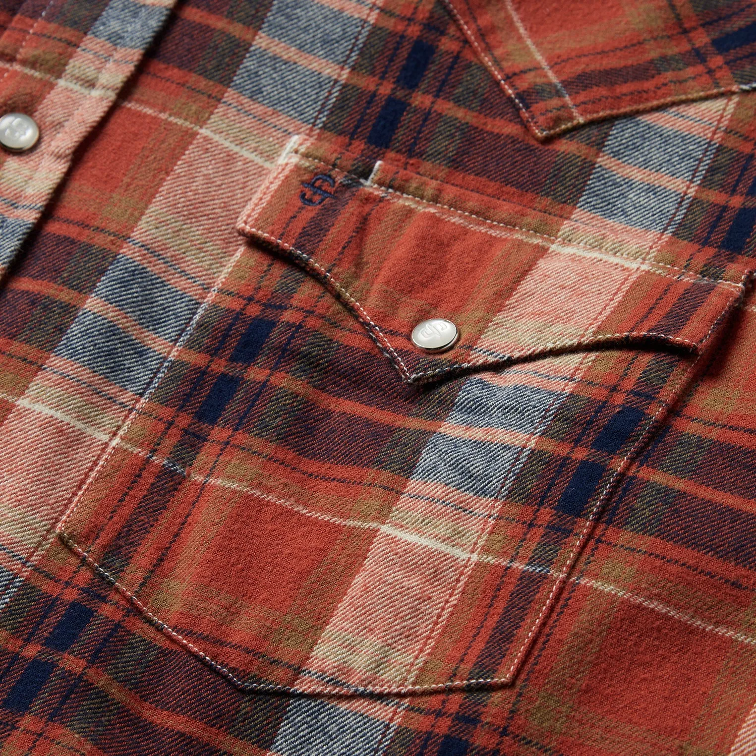Brushed Twill Plaid Shirt -STETSON