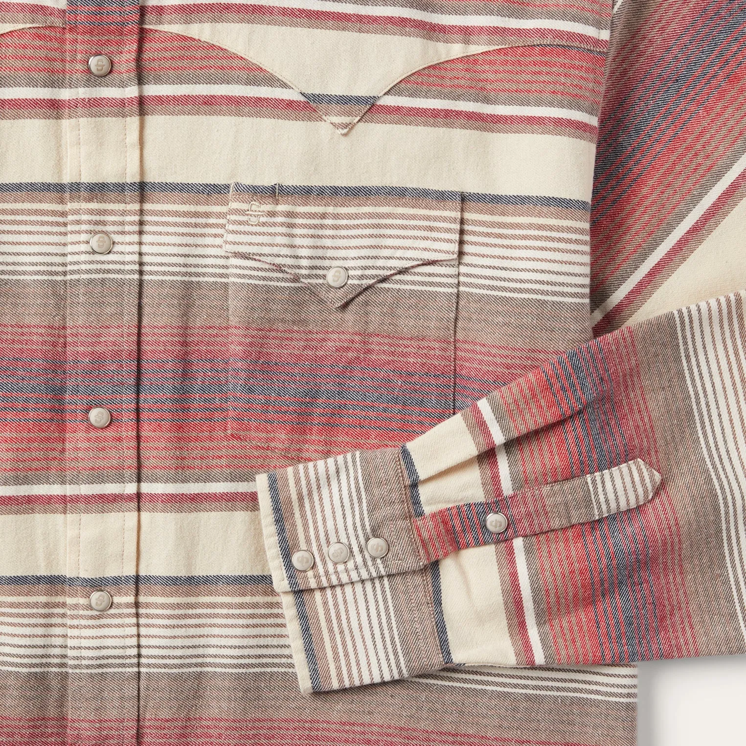 Brushed Twill Striped Shirt -STETSON