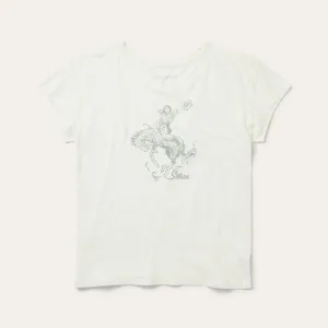 Bucking Cowgirl Graphic Tee -STETSON