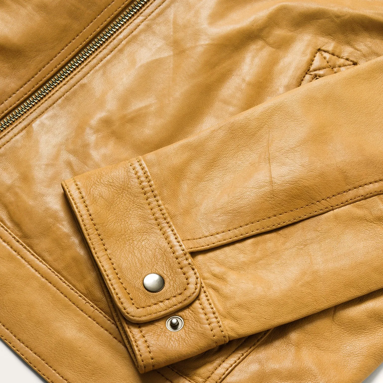 Butter Soft Distressed Leather Jacket -STETSON