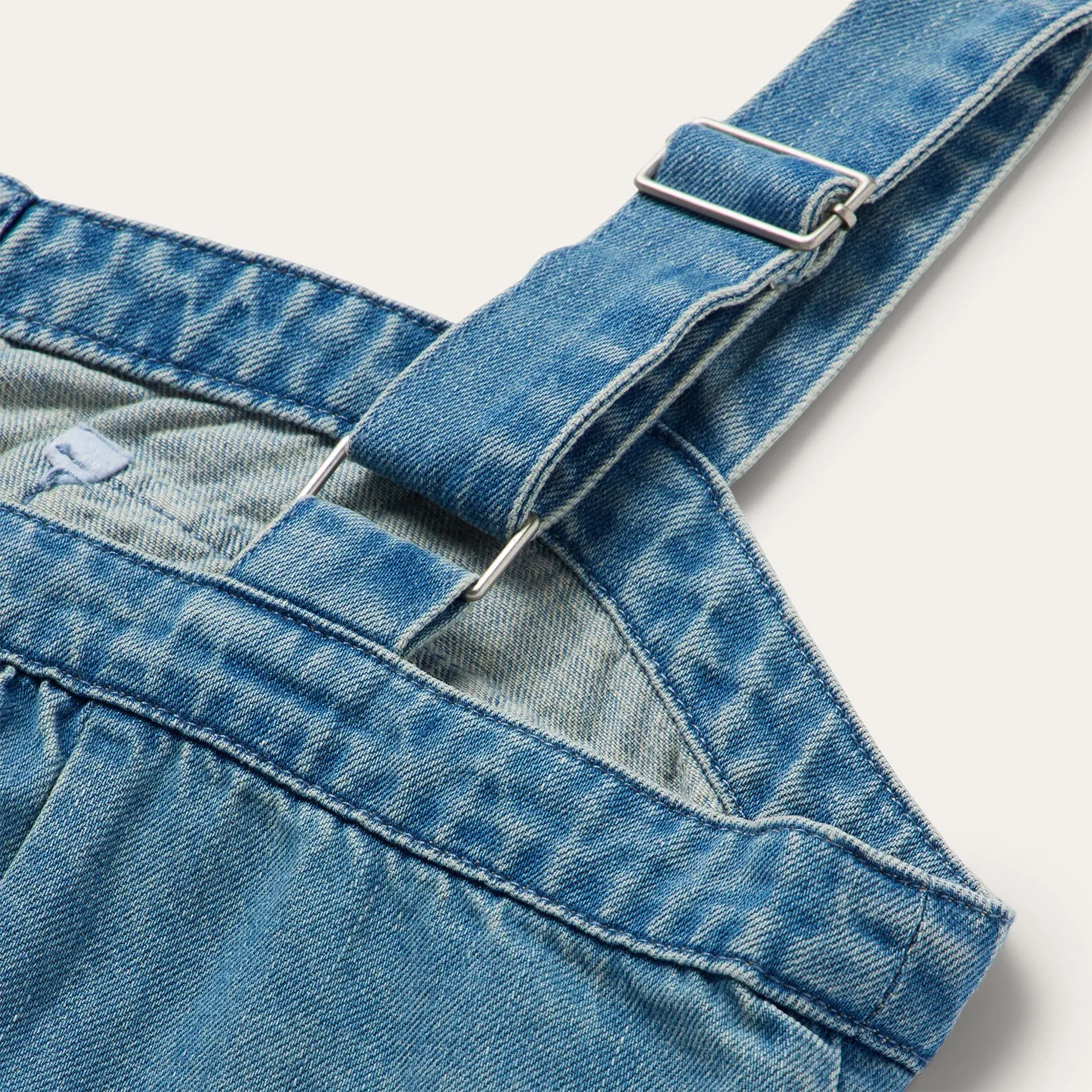 Button Front Denim Tank Top -STETSON