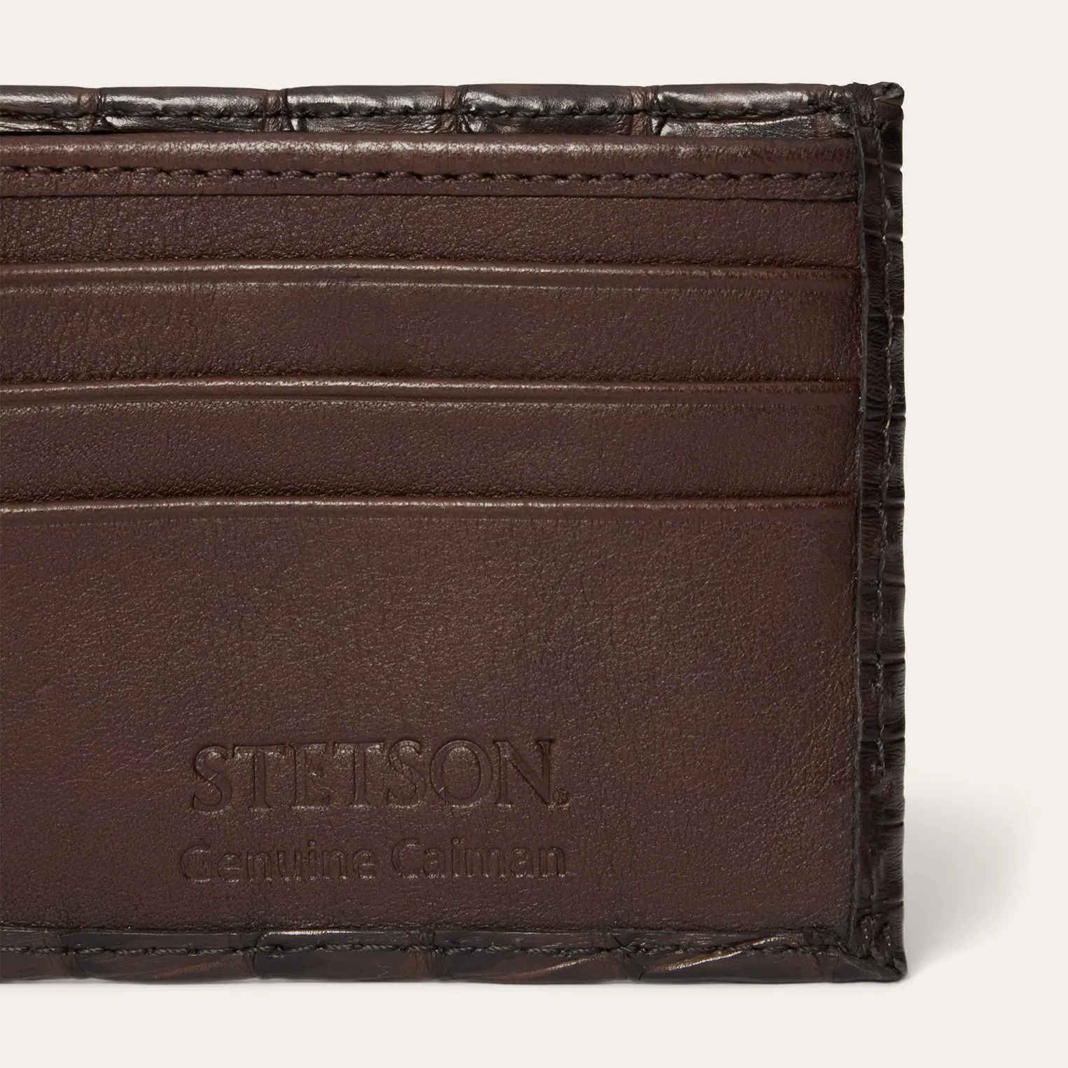 Caiman Bi-Fold Wallet -STETSON
