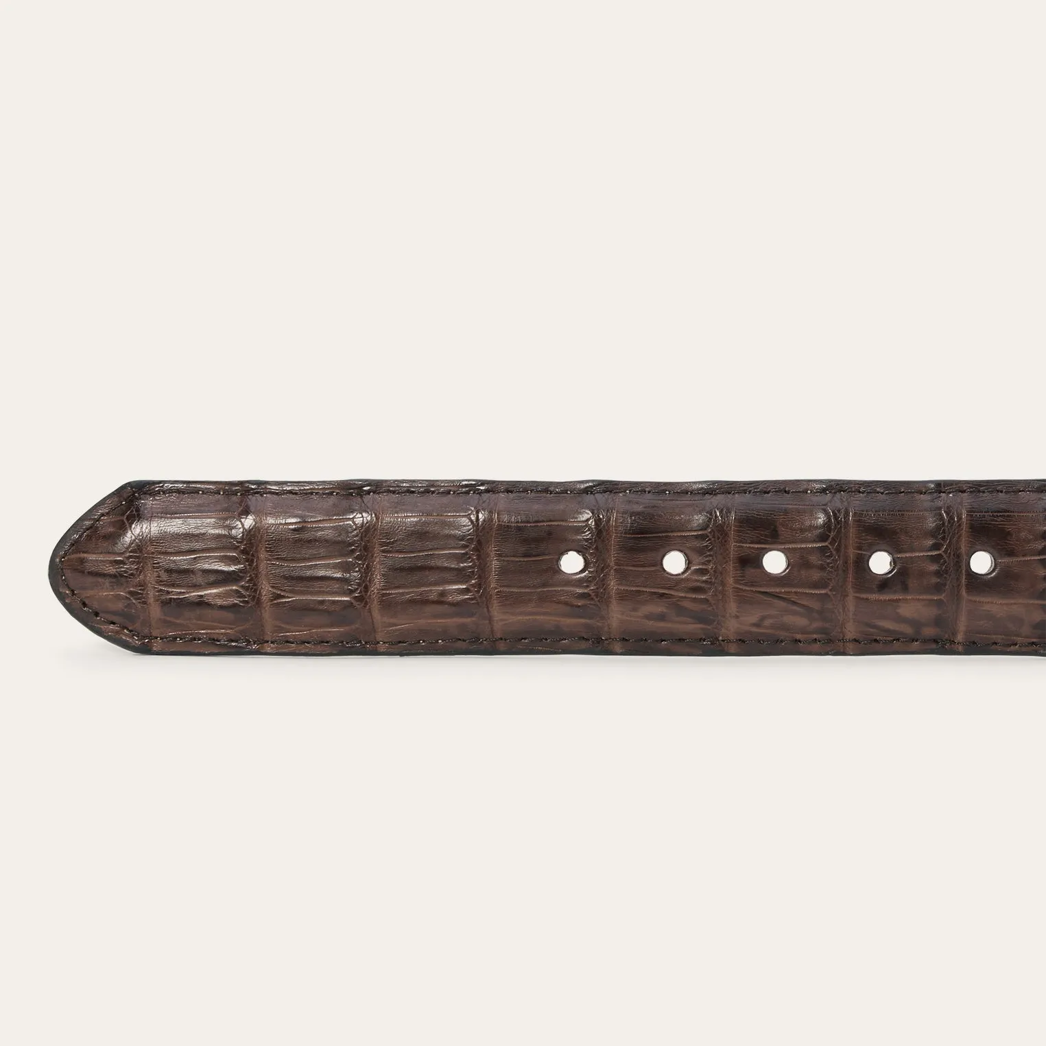 Caiman Western Tab Belt - 1 1/4" Width -STETSON
