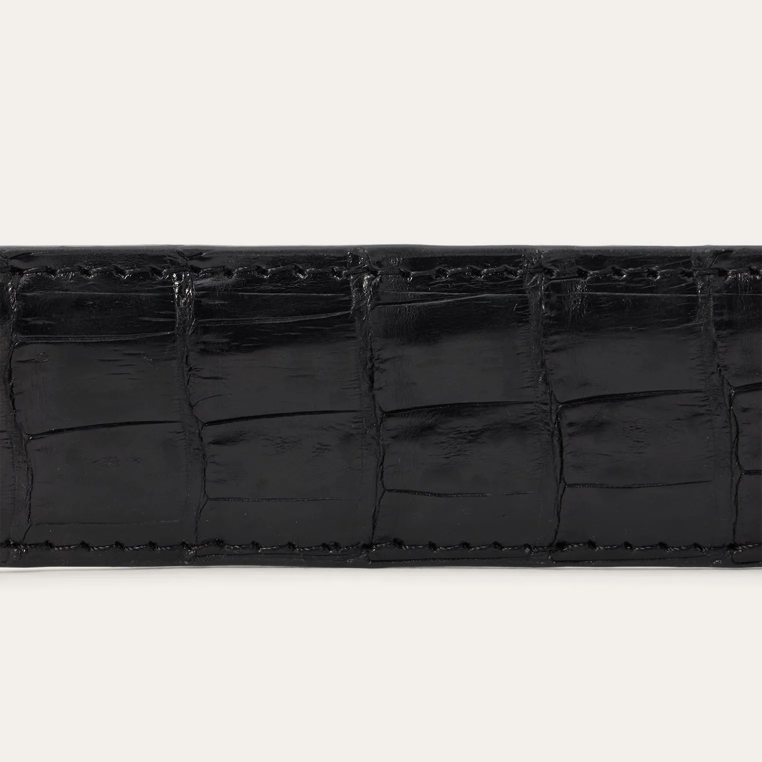 Caiman Western Tab Belt - 1 1/4" Width -STETSON