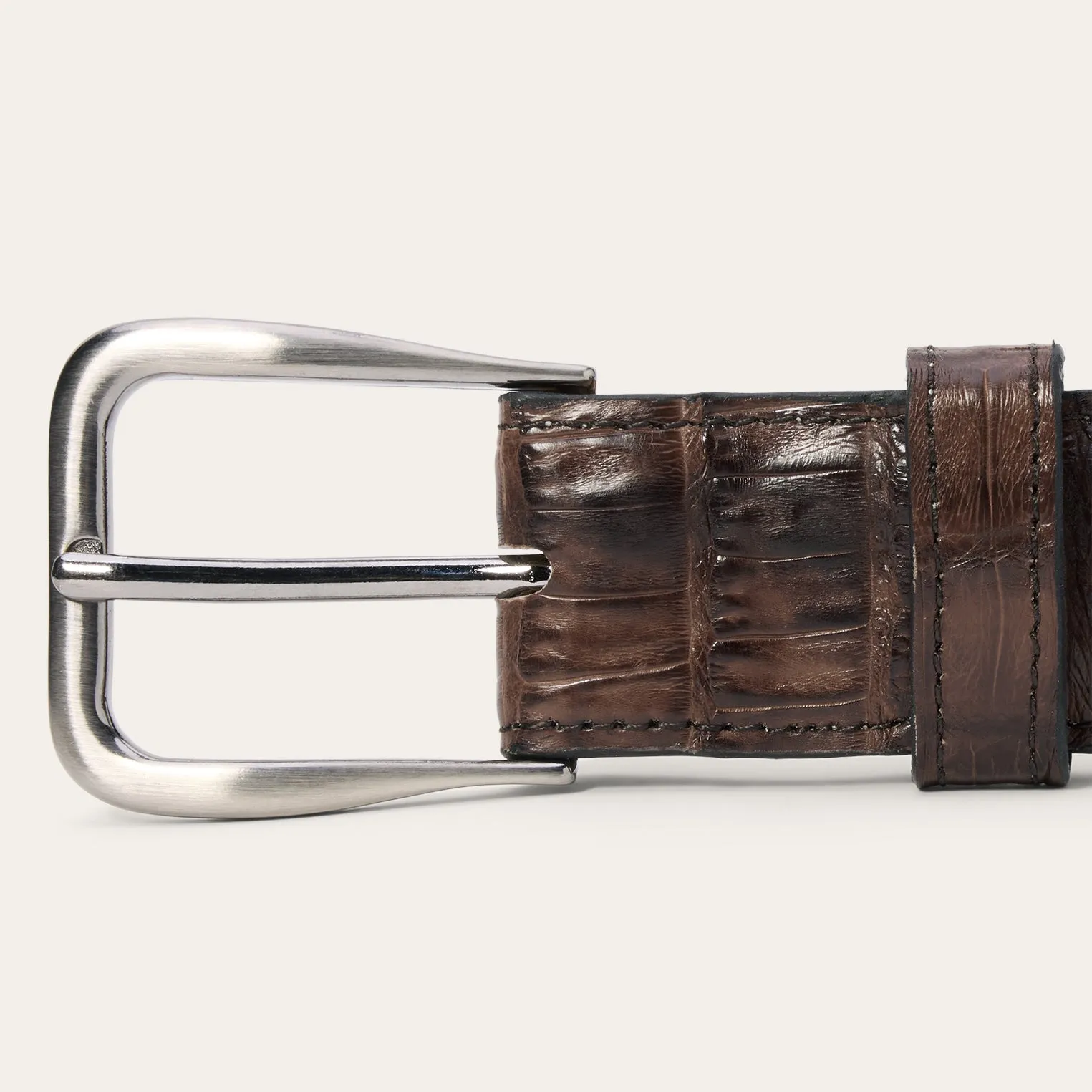 Caiman Western Tab Belt - 1 1/4" Width -STETSON