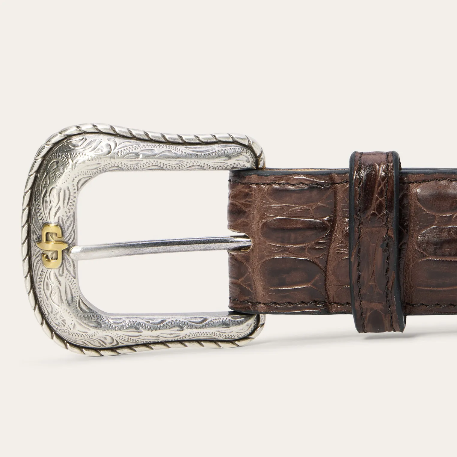 Caiman Western Tab Belt -STETSON