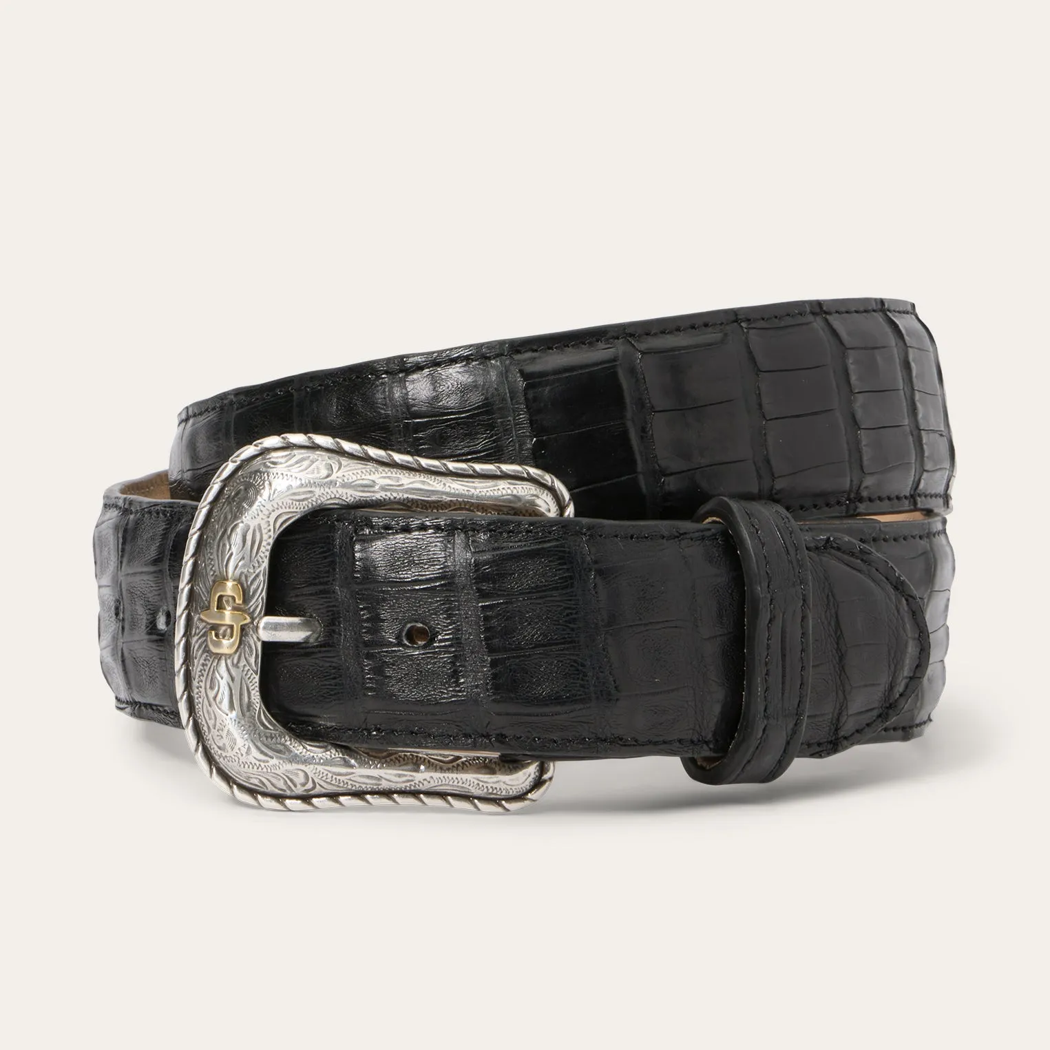Caiman Western Tab Belt -STETSON