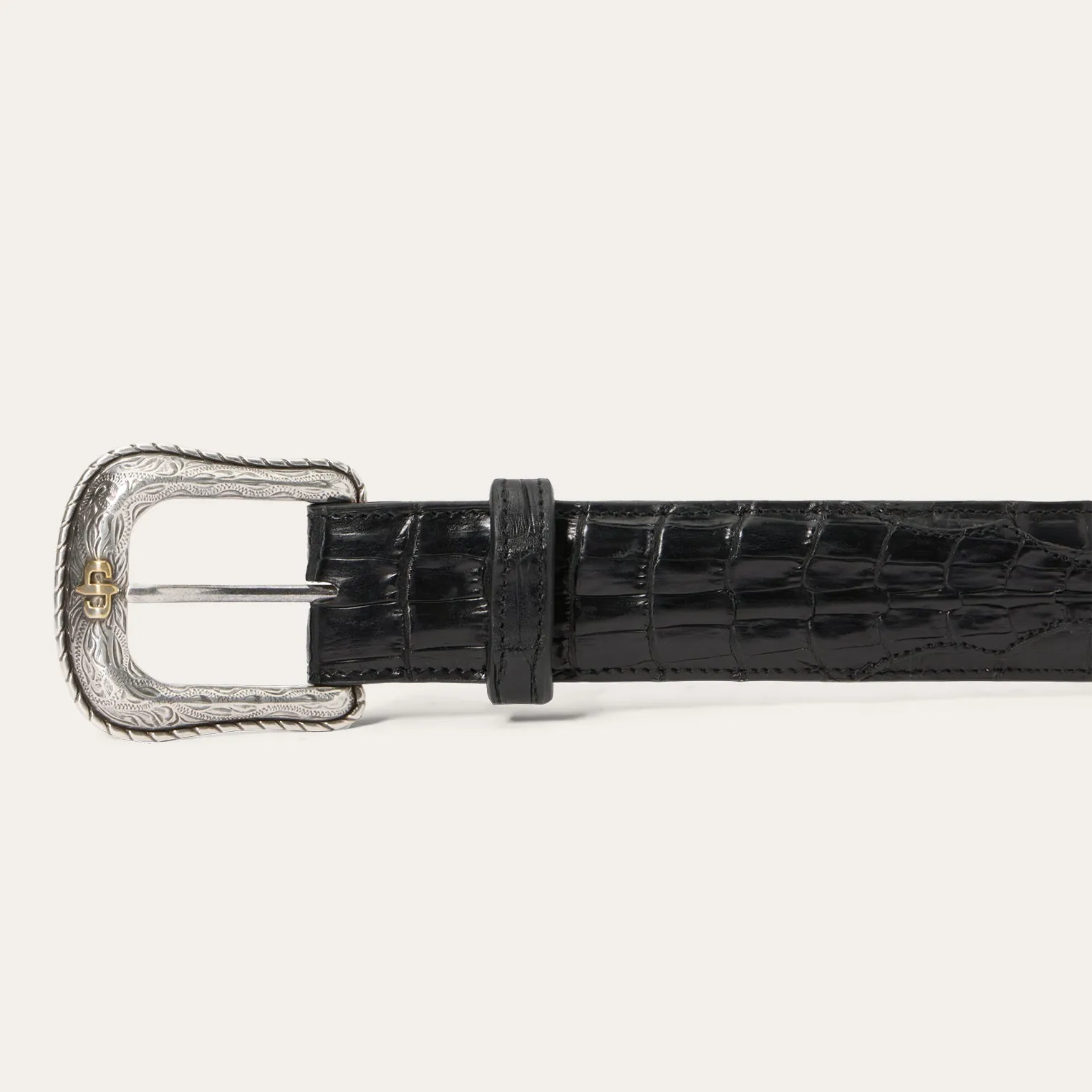 Caiman Western Tab Belt -STETSON