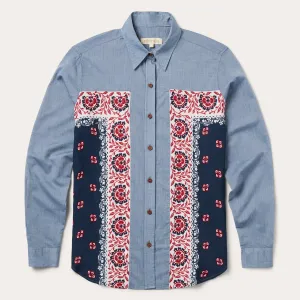 Chambray Bandana Shirt -STETSON