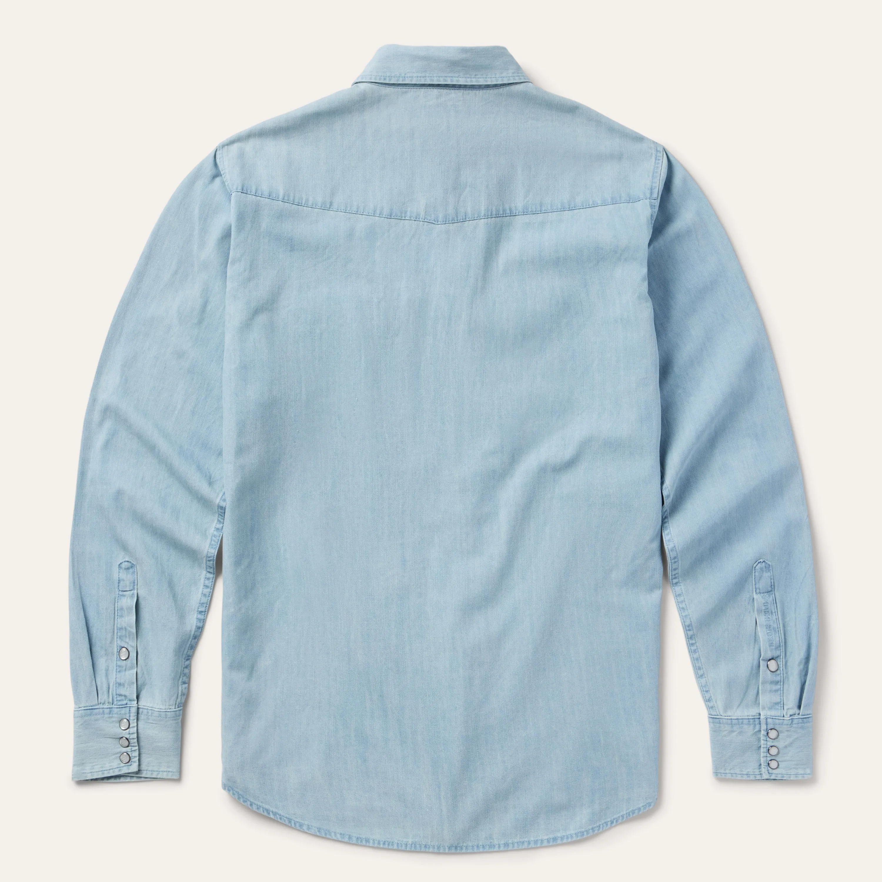 Chambray Oxford Western Shirt -STETSON