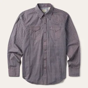 Chevron Grid Shirt -STETSON