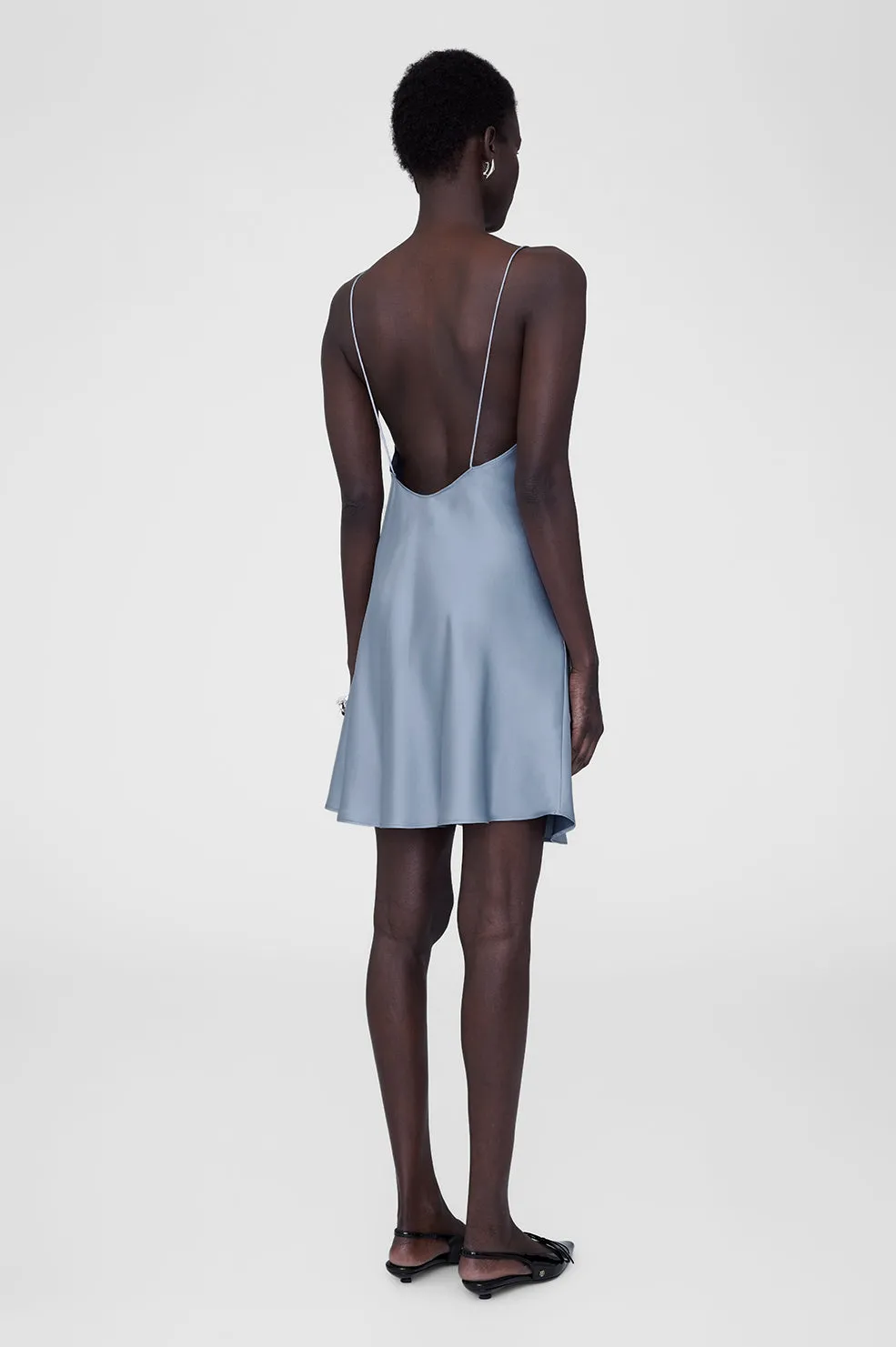Chloe Mini Dress - Peri Blue -ANINE BING