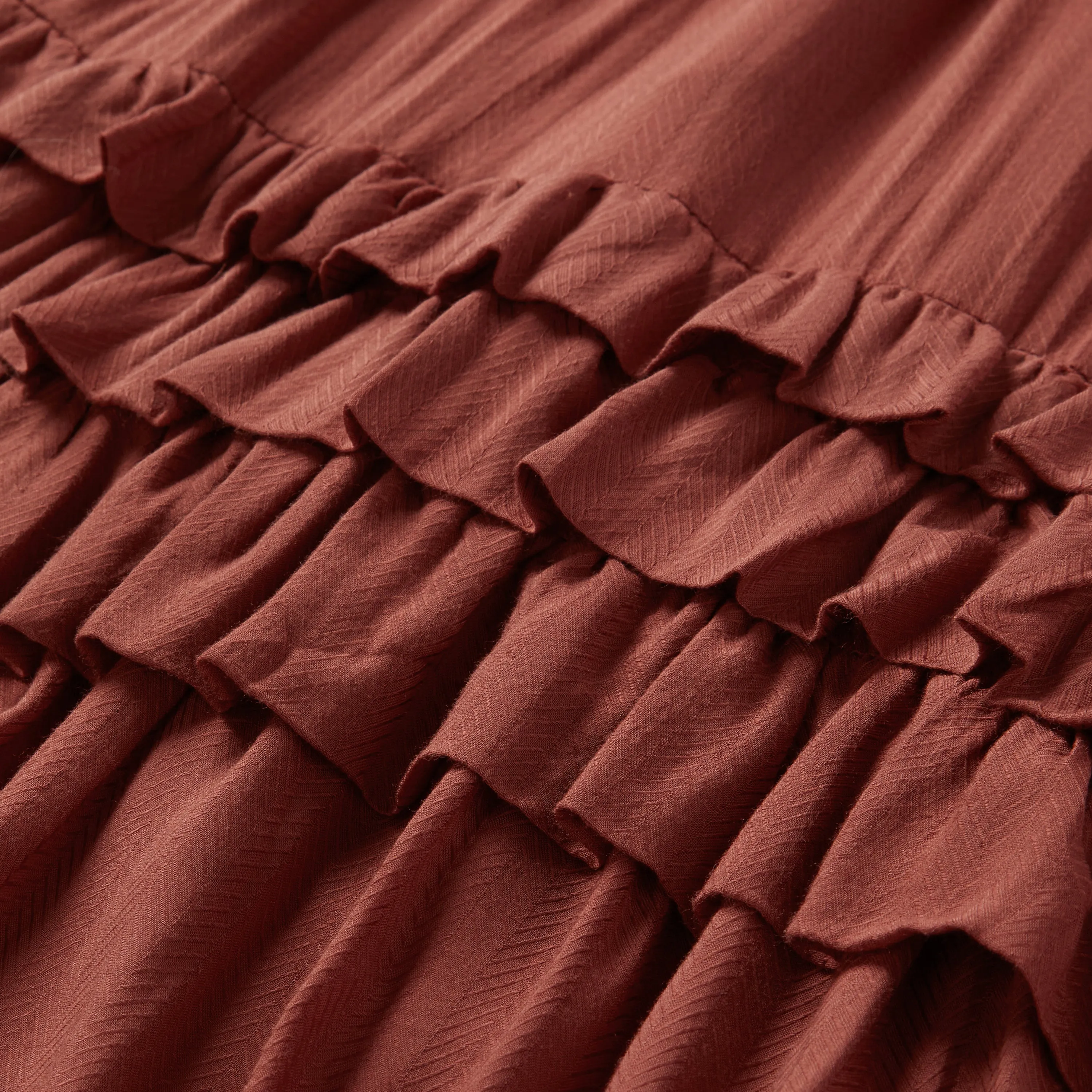 Cinnamon Herringbone Dress -STETSON
