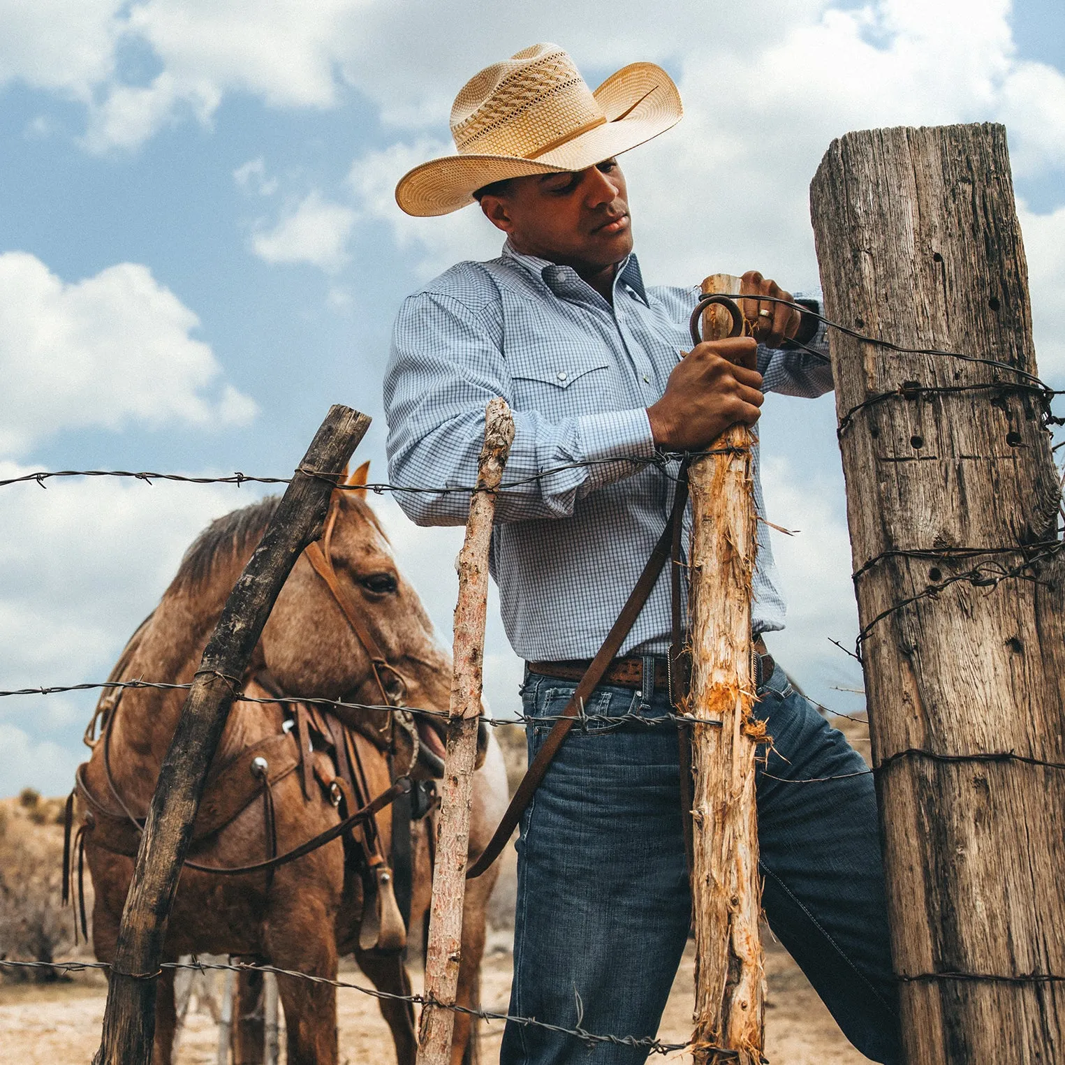 Classic 20X Straw Cowboy Hat -STETSON
