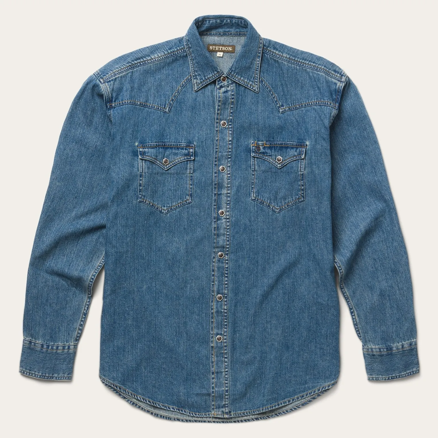 Classic Denim Shirt -STETSON