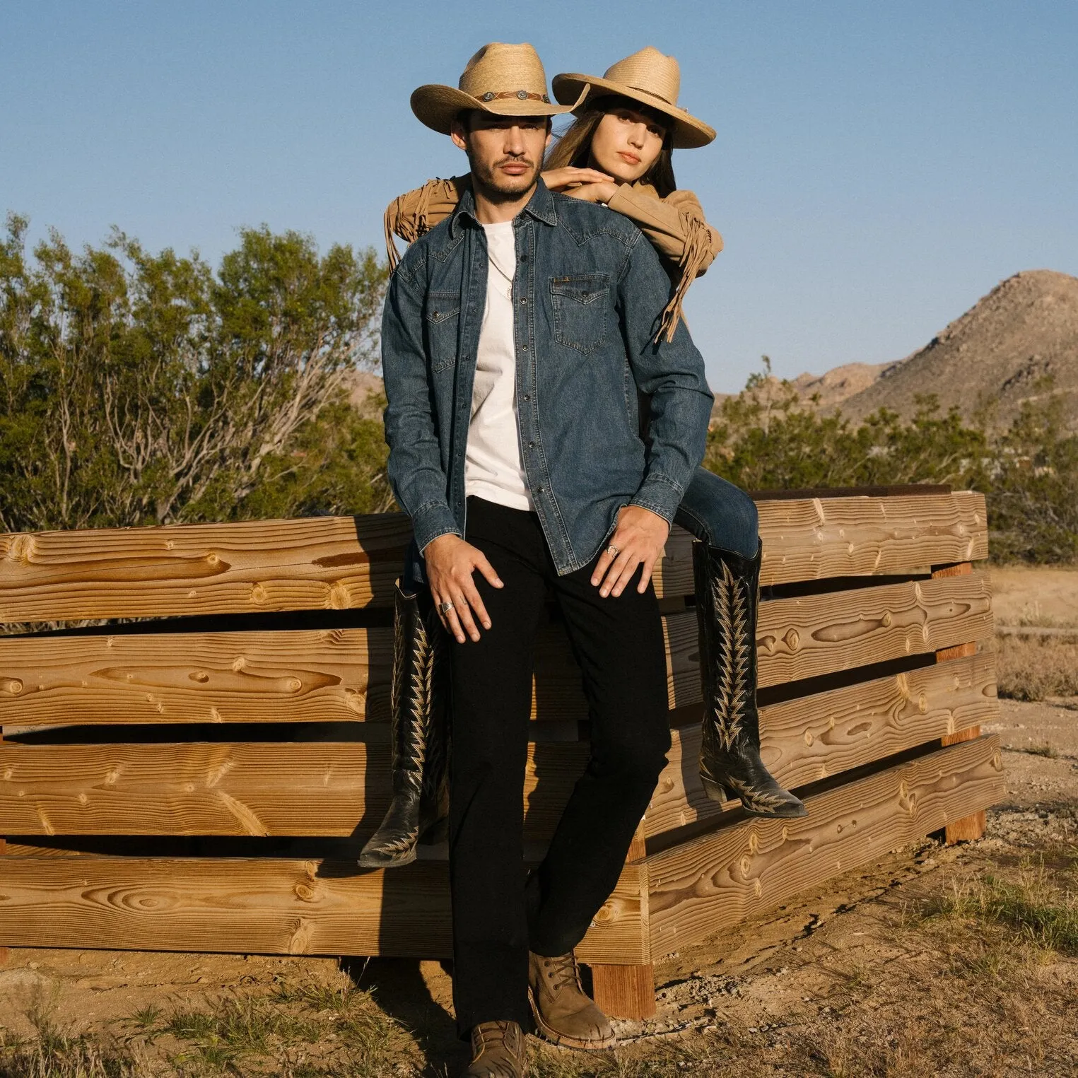 Classic Denim Shirt -STETSON