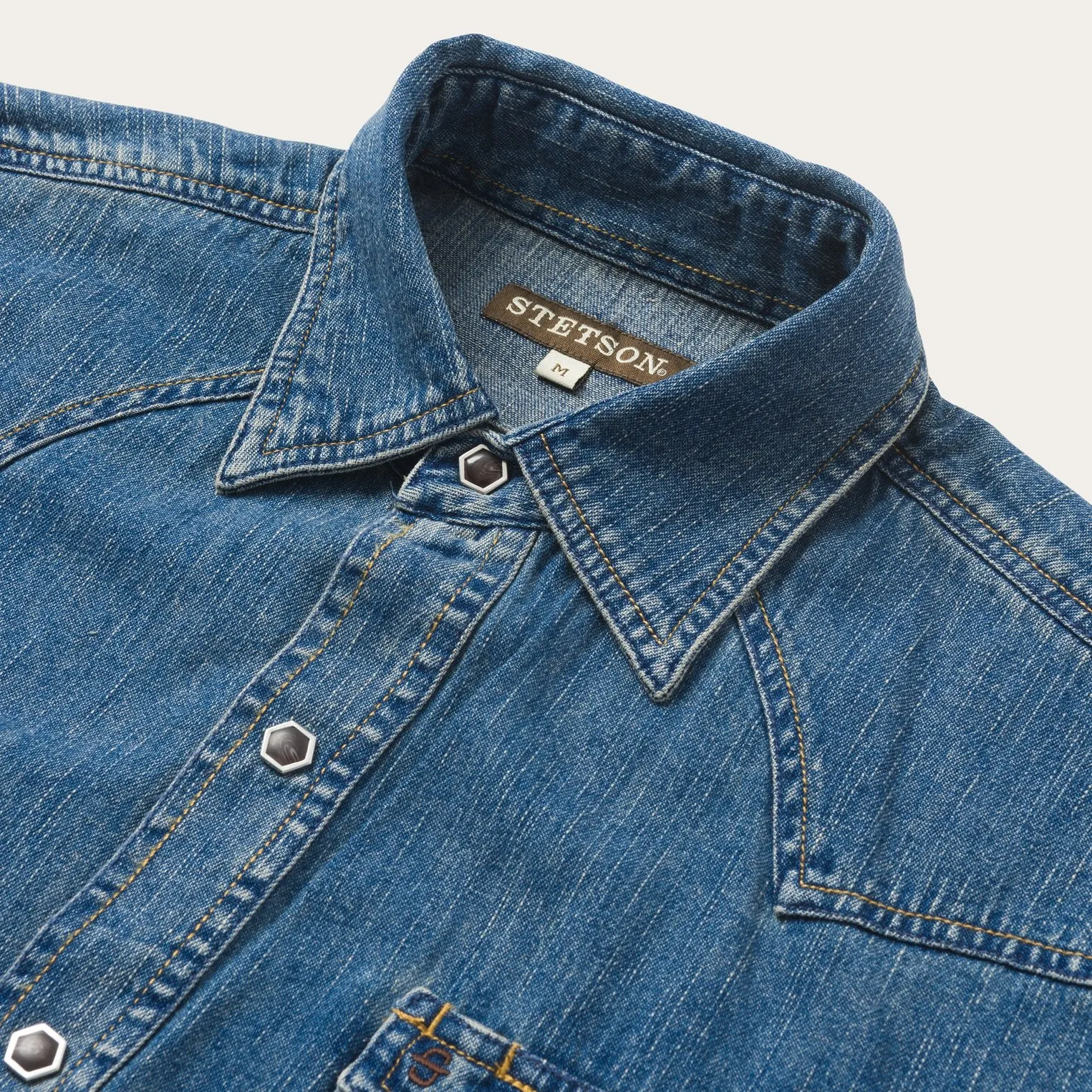 Classic Denim Shirt -STETSON