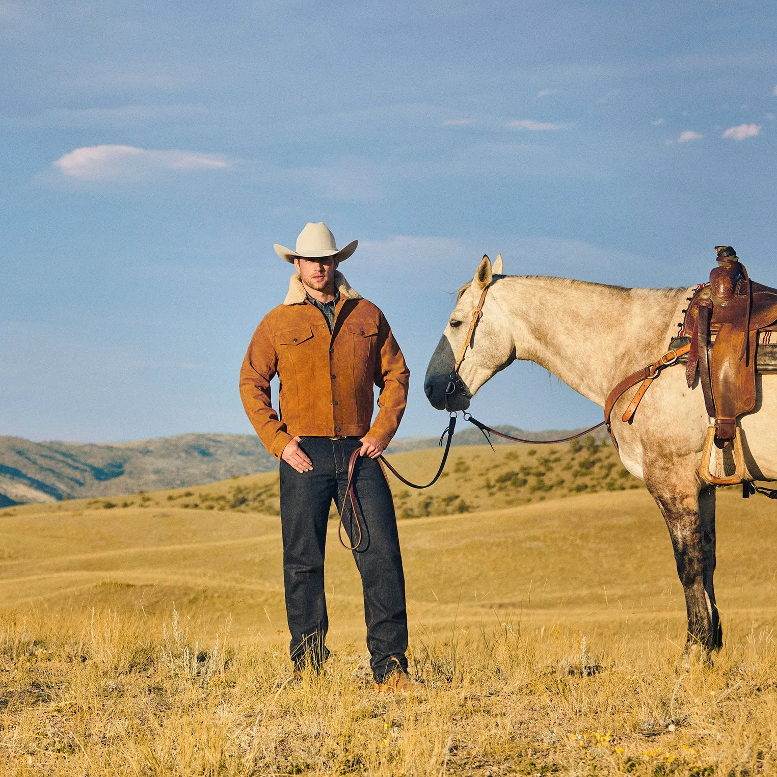 Classic Suede Jacket -STETSON