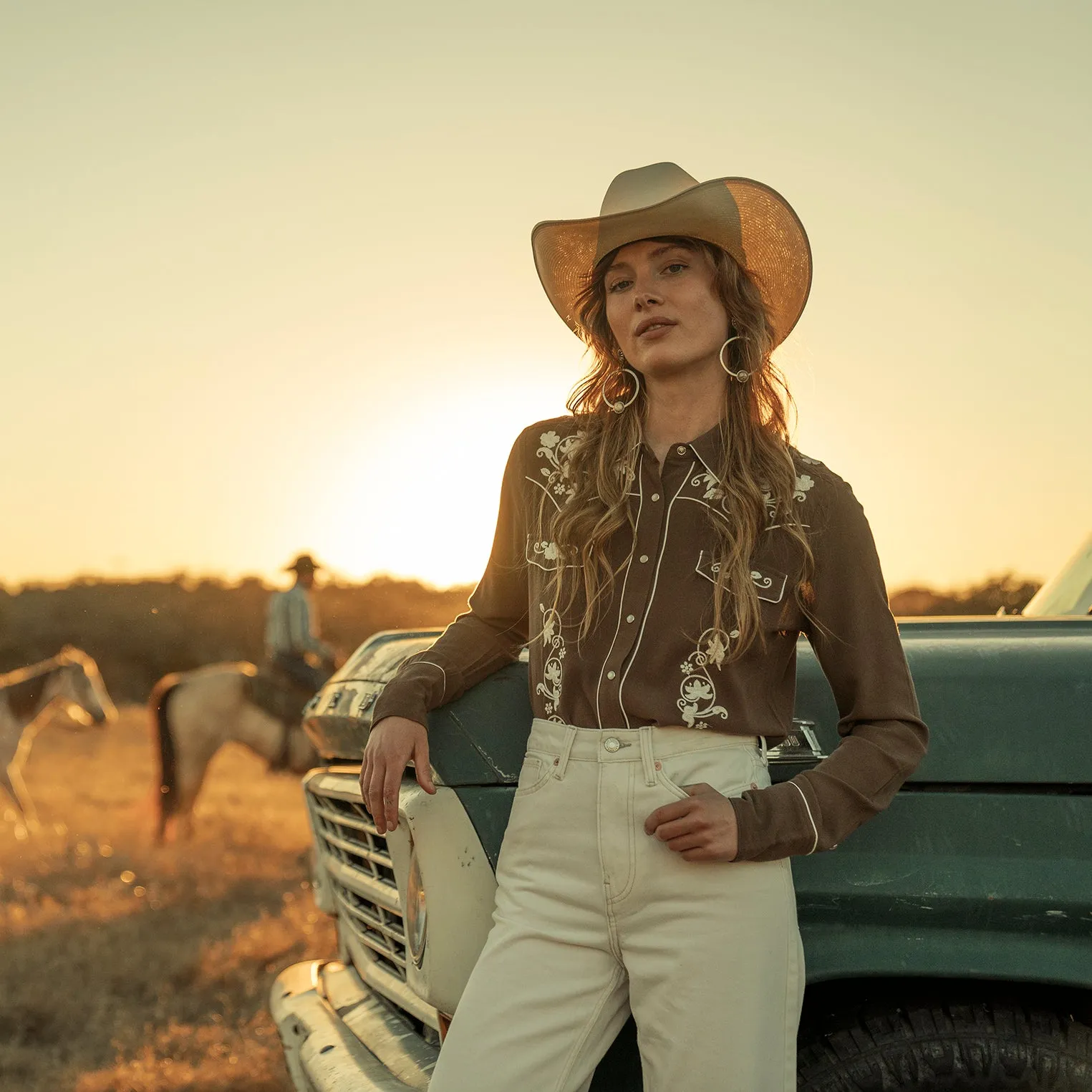 Classic Western Snap Shirt -STETSON