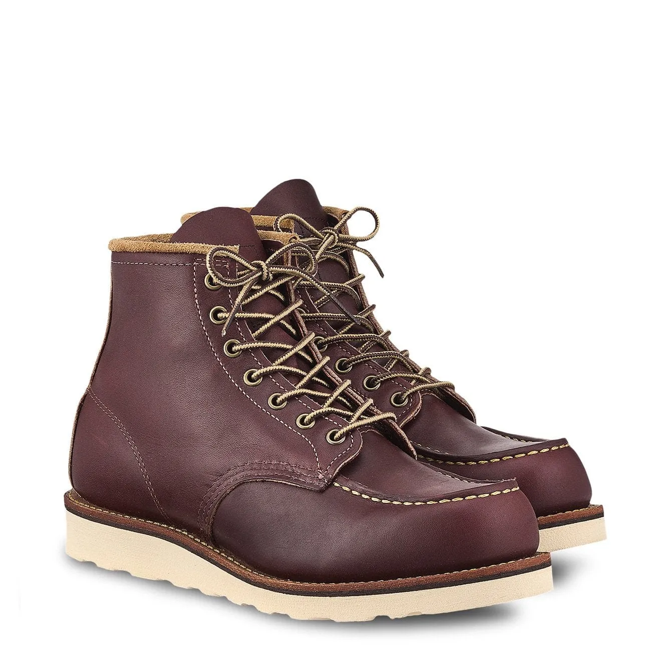 Clearance Price Red Wing 6-inch Classic Moc Boot Oxblood Mesa  Limited Availability!
