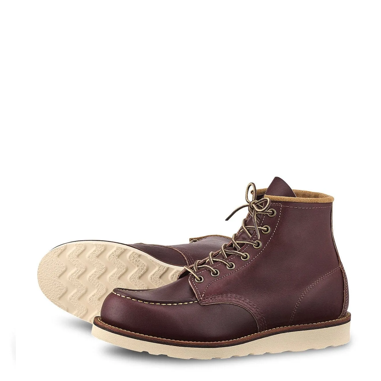 Clearance Price Red Wing 6-inch Classic Moc Boot Oxblood Mesa  Limited Availability!