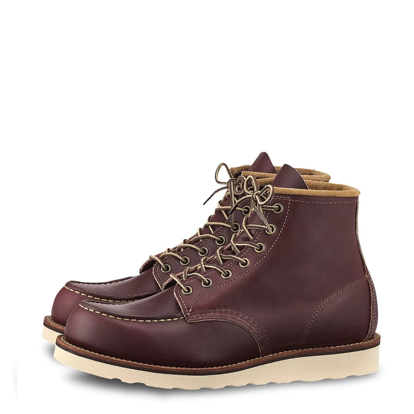 Clearance Price Red Wing 6-inch Classic Moc Boot Oxblood Mesa  Limited Availability!