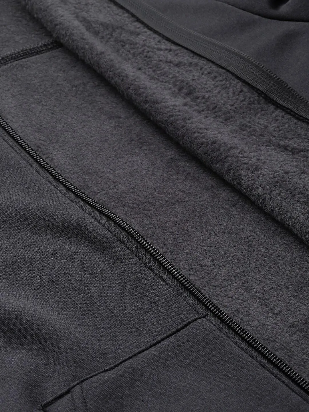 Columbia Women Black Col Hike Tech Fleece Jacket
