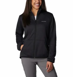 Columbia Women Black Col Hike Tech Fleece Jacket