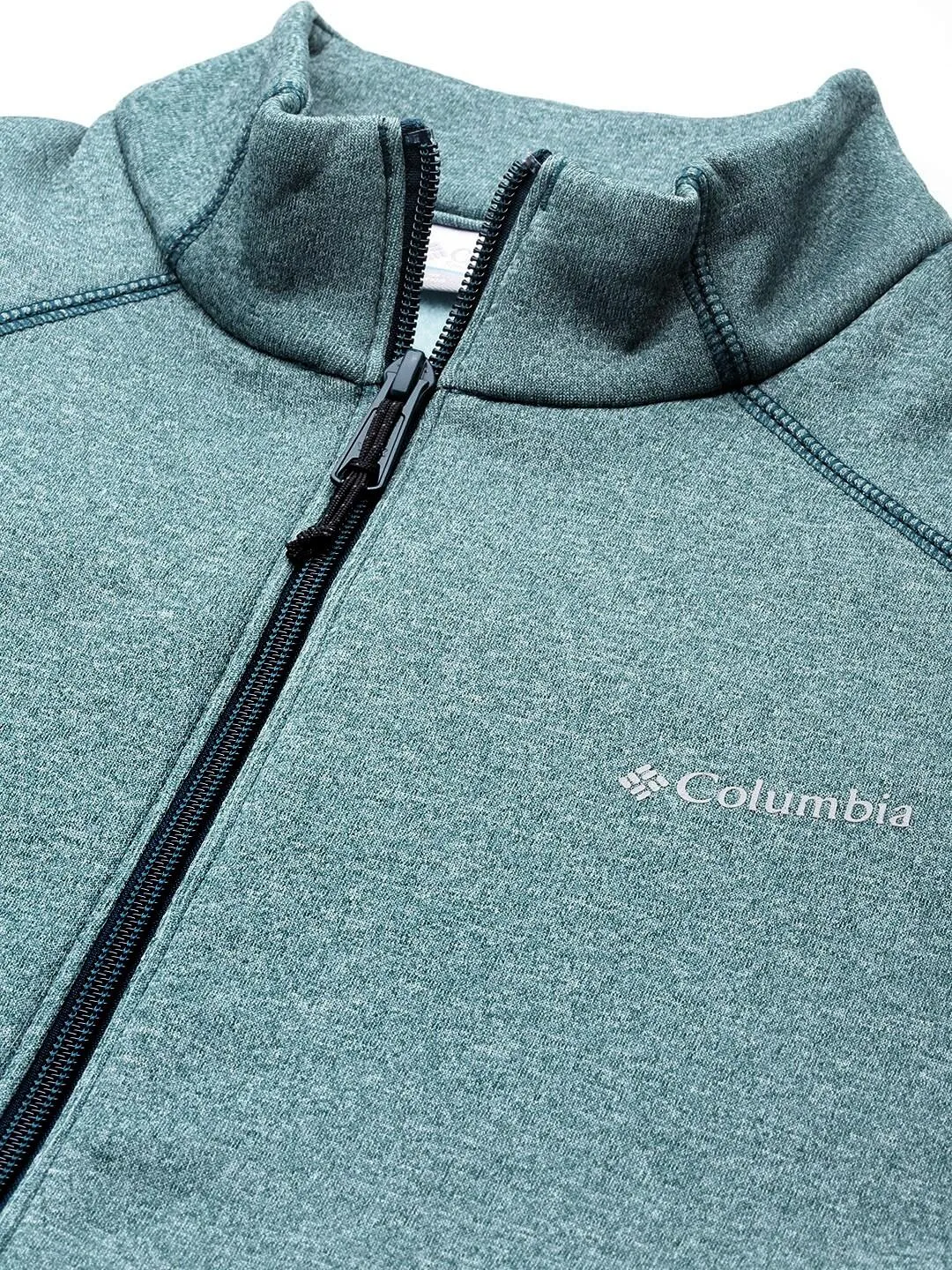 Columbia Women Green Col Hike Tech Fleece Jacket