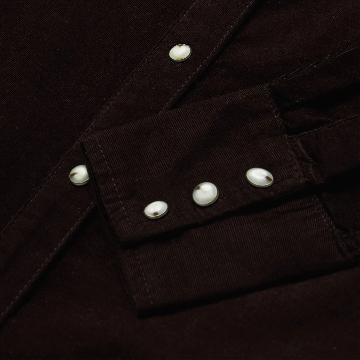 Corduroy Denim Western Shirt -STETSON