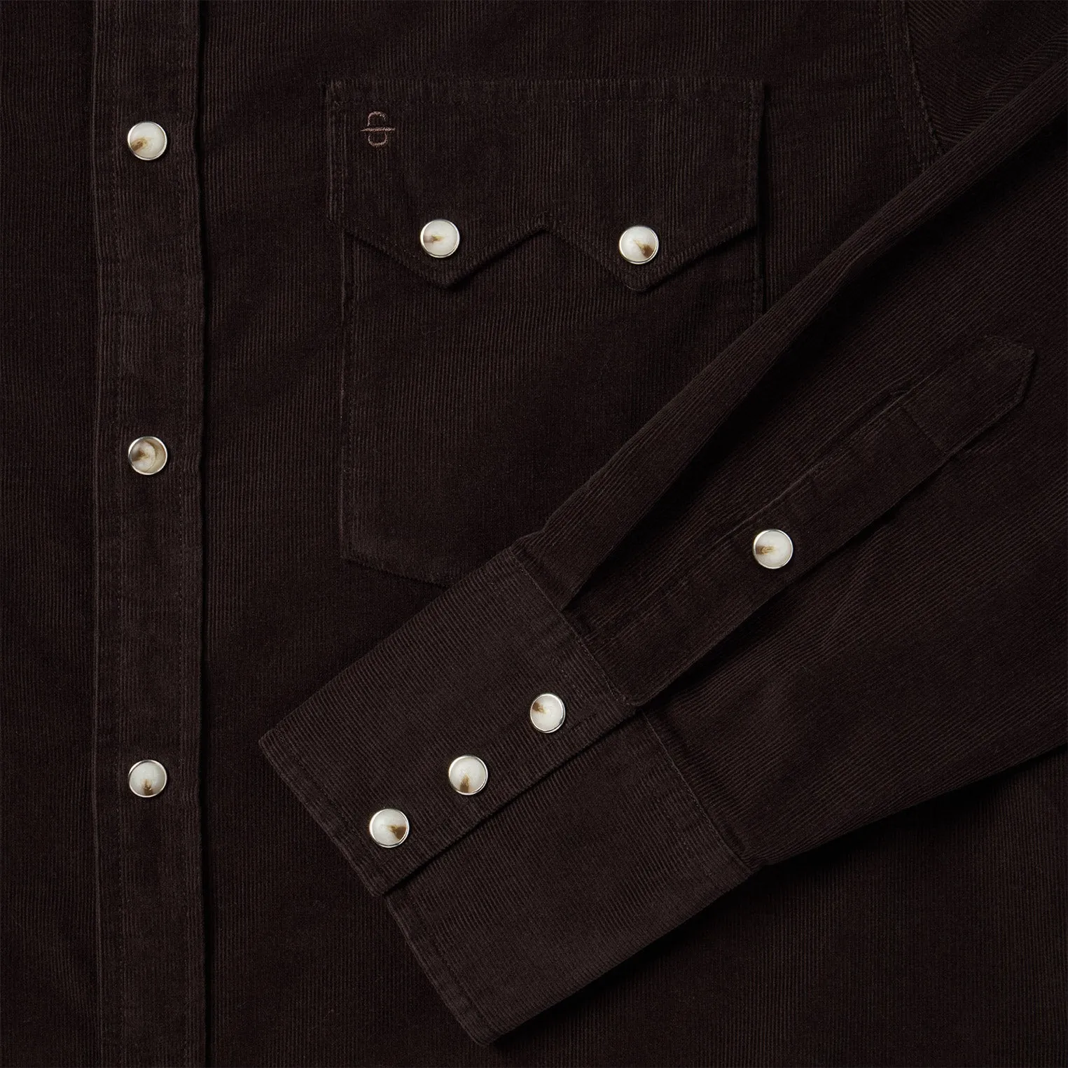 Corduroy Western Shirt -STETSON